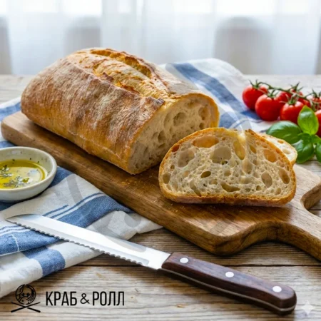 Луковая чиабатта