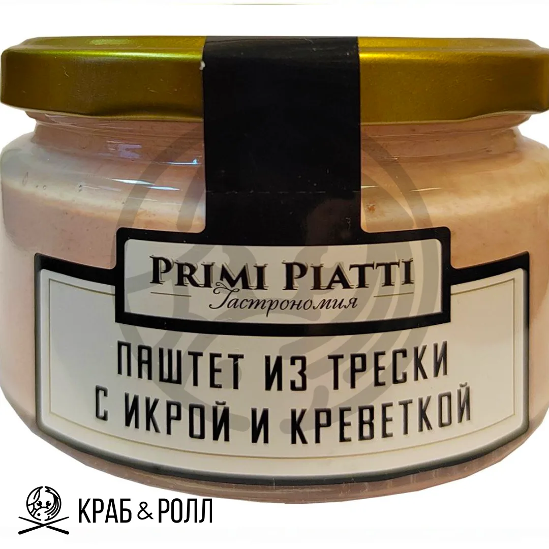Паштет Из Трески С Икрой И Креветкой Паштет из трески с икрой и креветкой