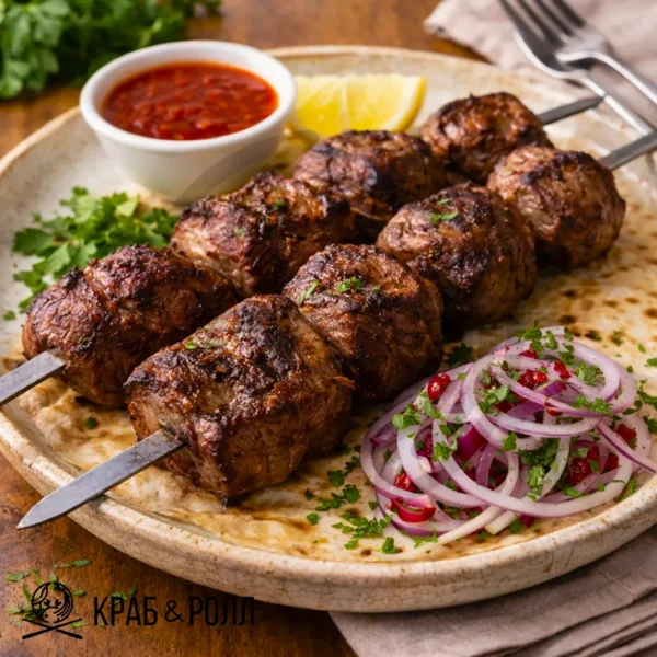 Шашлык из говяжьей вырезки