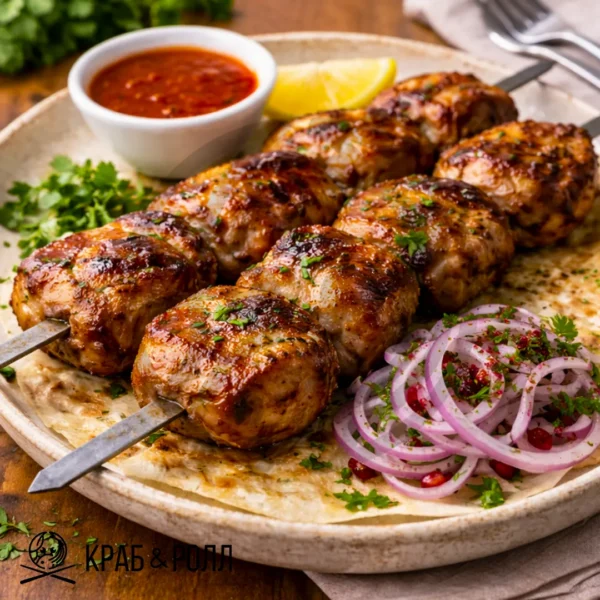 Шашлык из свиного ошейка